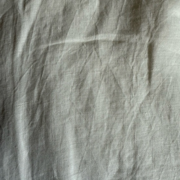 Quince European Linen Duvet Cover Set White Size Twin - Picture 7 of 14